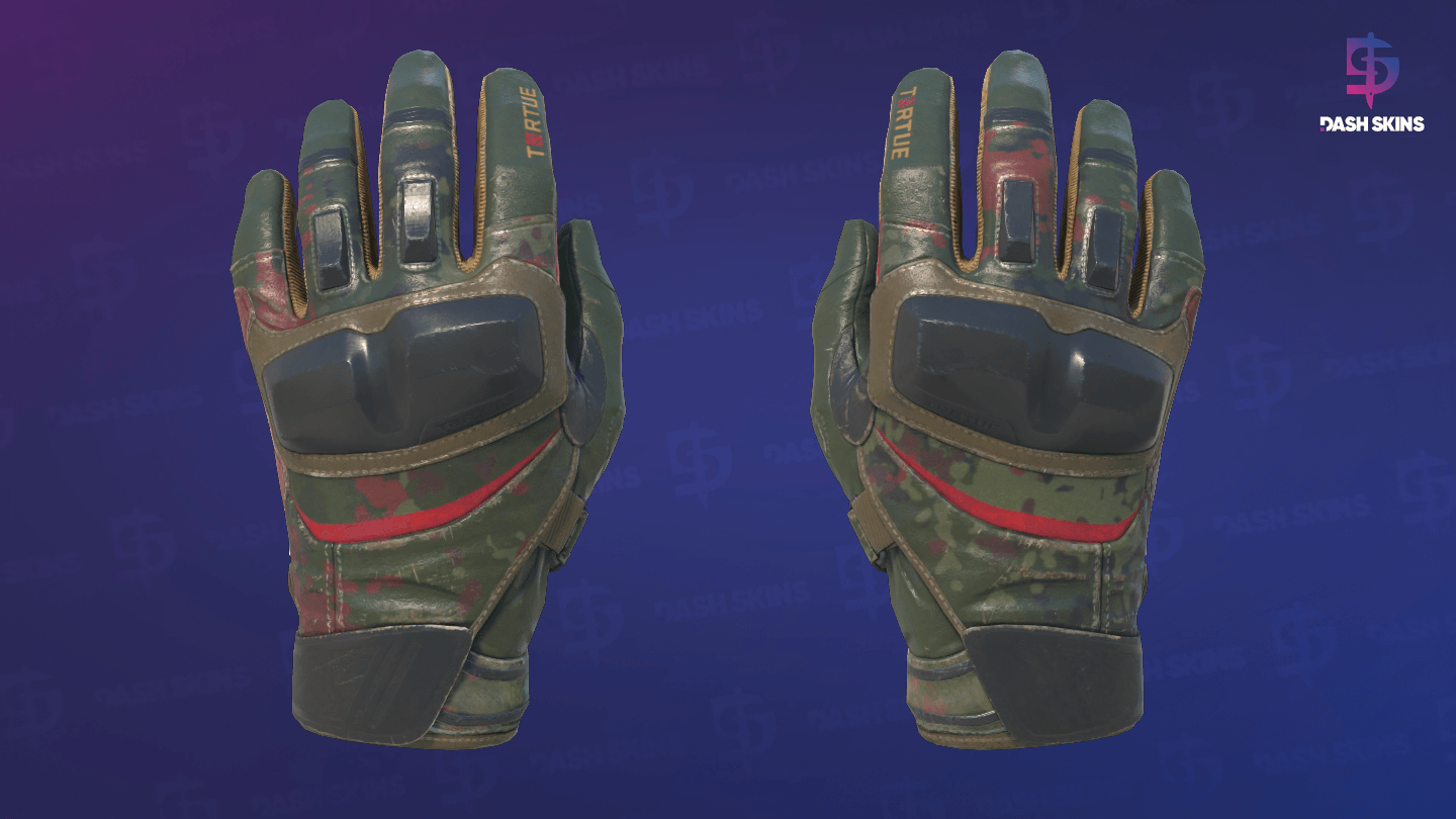 ★ Moto Gloves | 3rd Commando Company (Field-Tested) Screenshot Playside