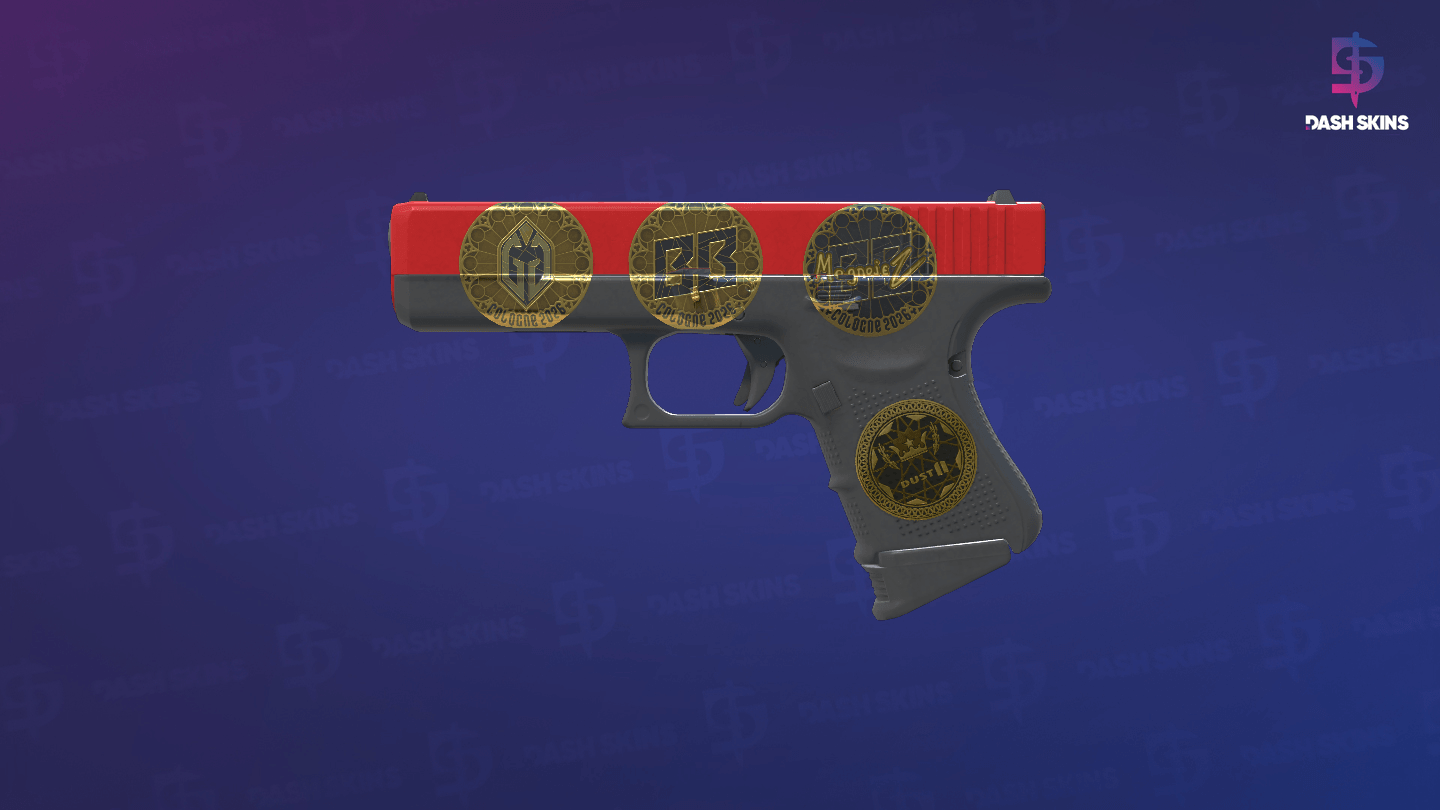 Souvenir Glock-18 | Candy Apple (Factory New) Screenshot Playside