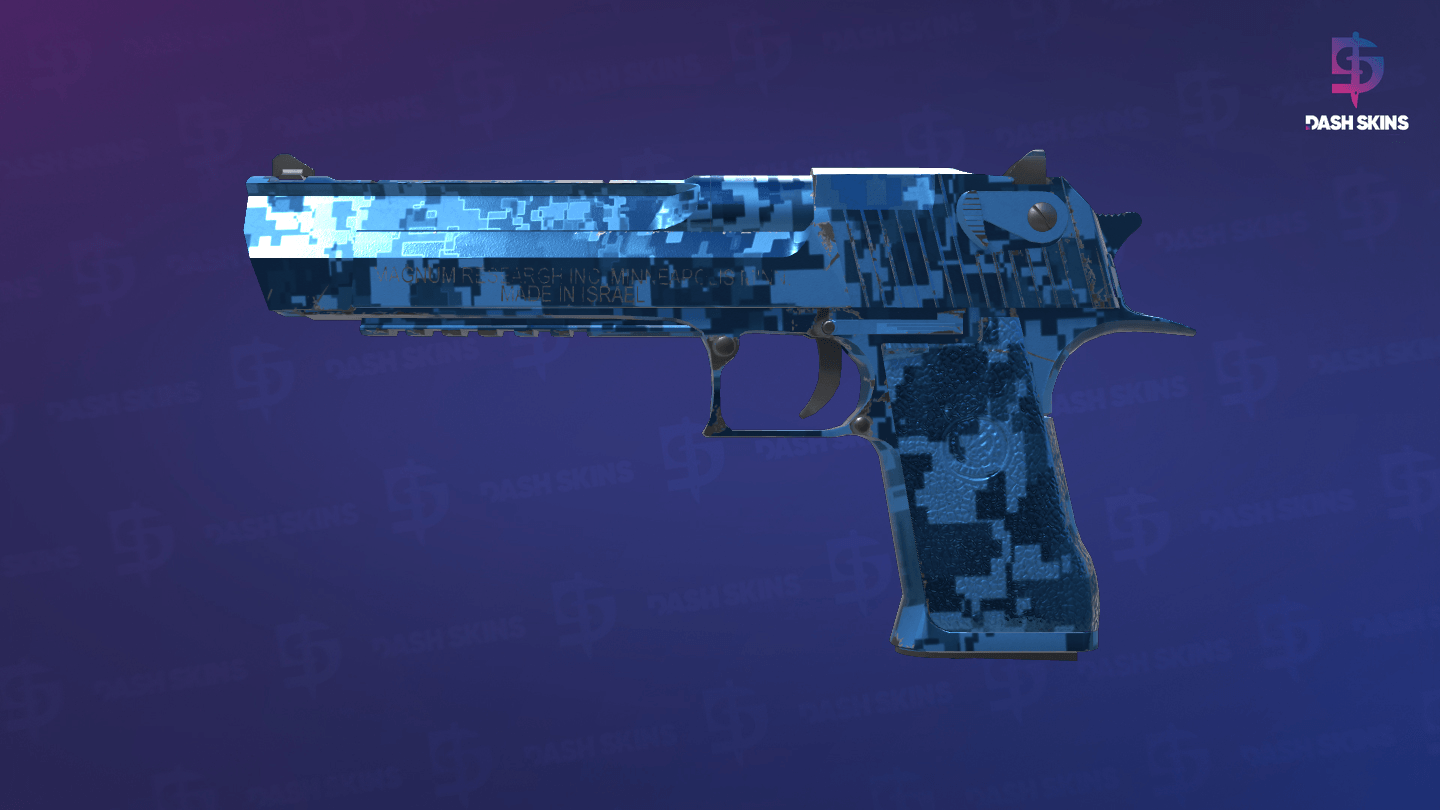 Desert Eagle | Cobalt Disruption (Minimal Wear) Screenshot Playside