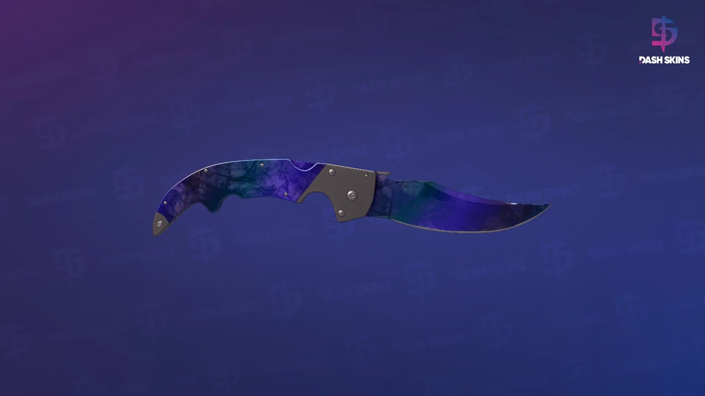 ★ Falchion Knife | Doppler (Factory New) - Phase 3 Screenshot Playside