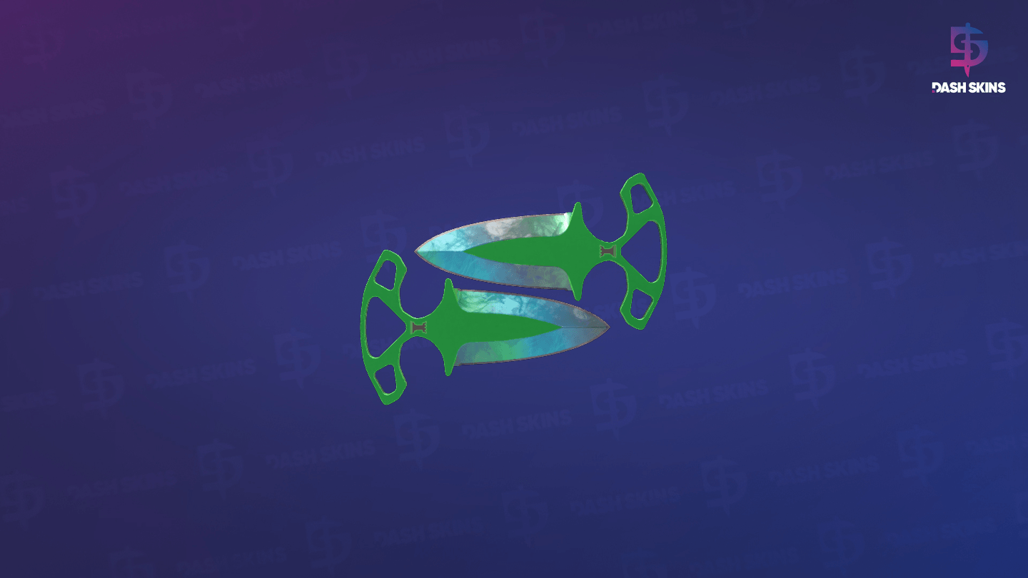 ★ Shadow Daggers | Gamma Doppler (Factory New) - Phase 3 Screenshot Playside