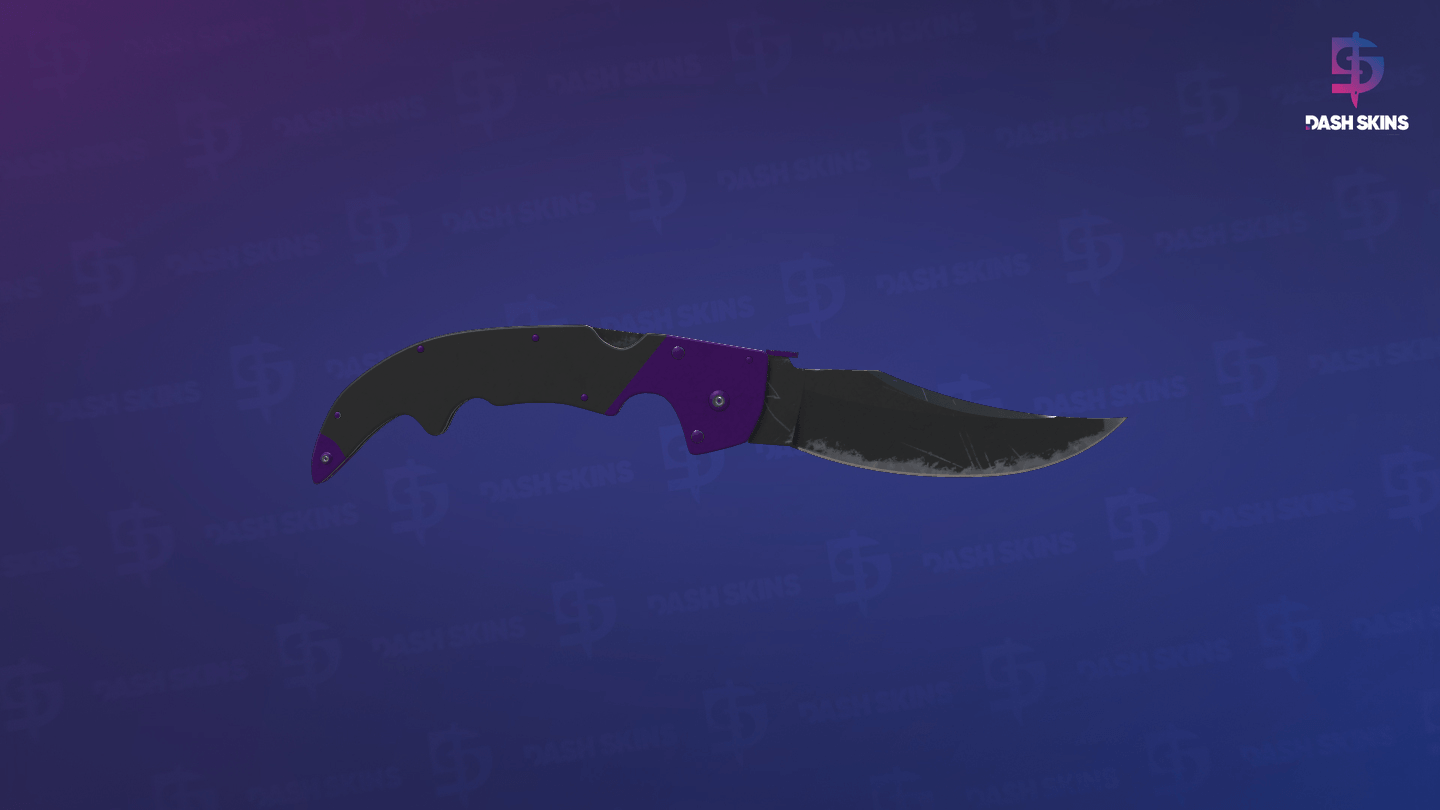 ★ Falchion Knife | Ultraviolet (Field-Tested) Screenshot Playside