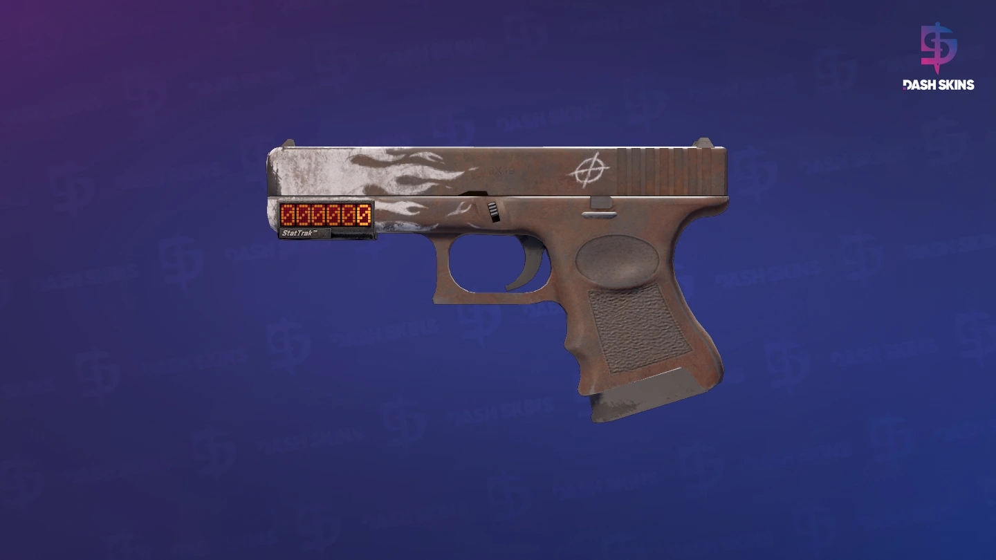 StatTrak™ Glock-18 | Oxide Blaze (Field-Tested) Screenshot Playside