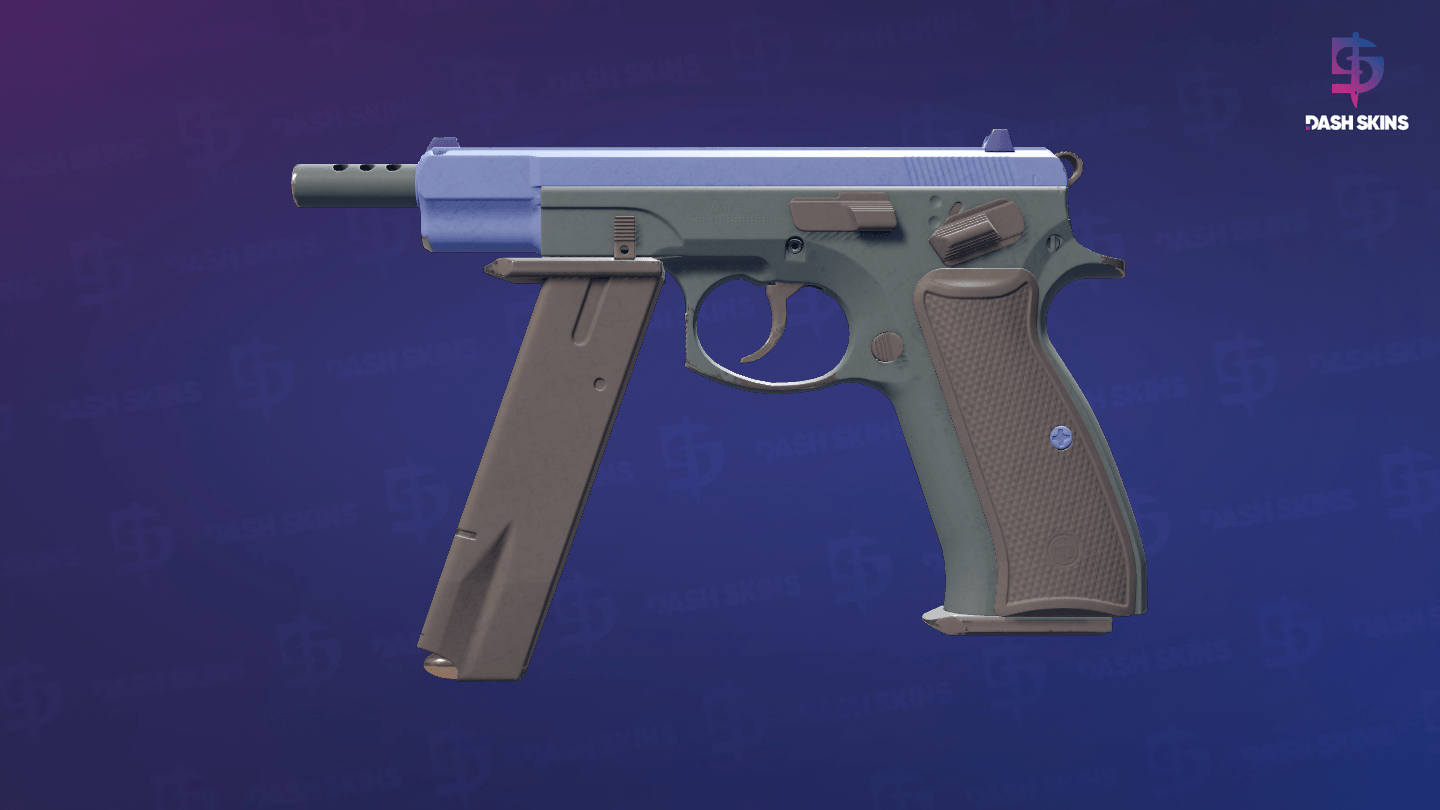 CZ75-Auto | Indigo (Minimal Wear) Screenshot Playside
