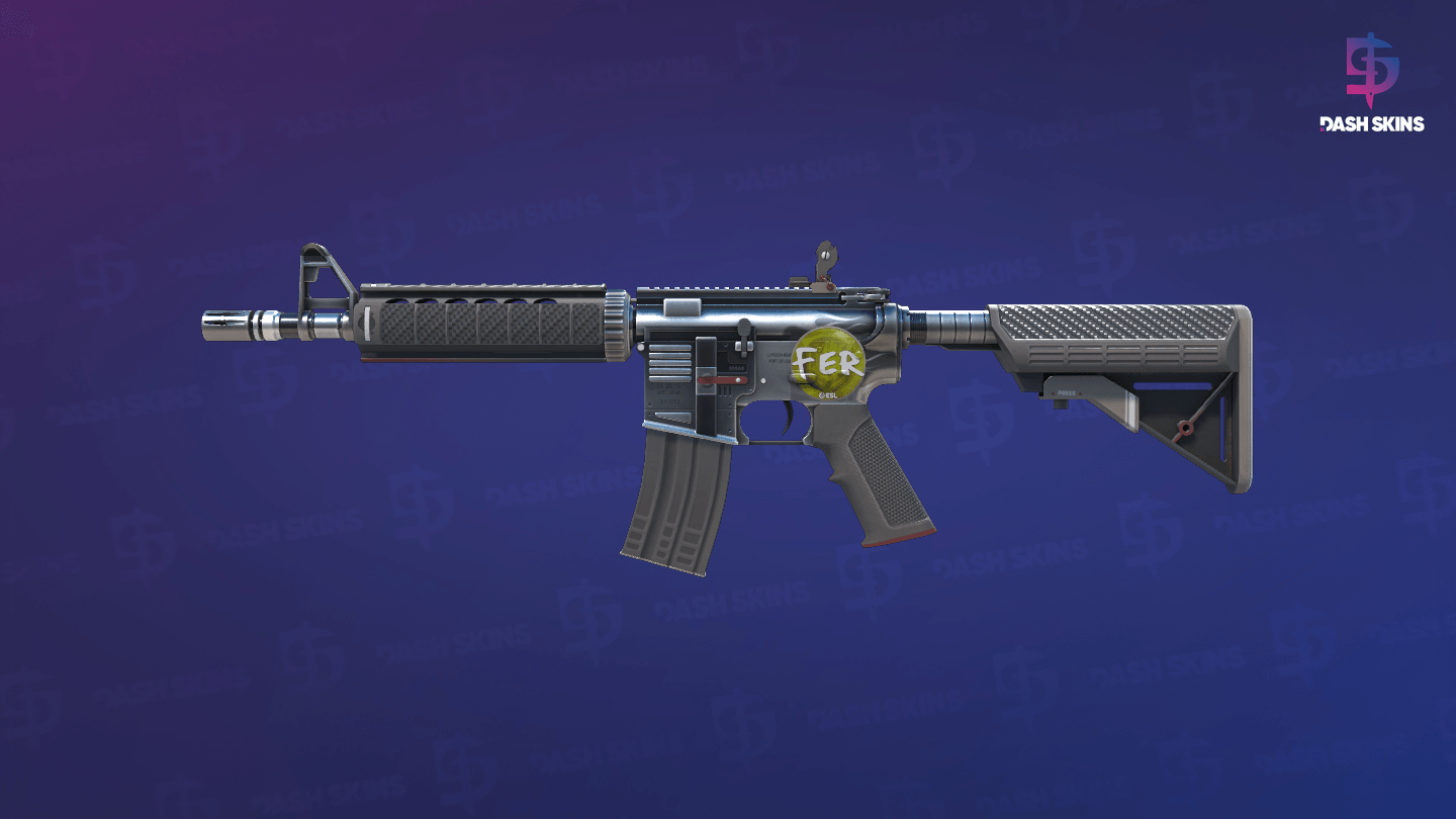 M4A4 | Magnesium (Minimal Wear) Screenshot Playside