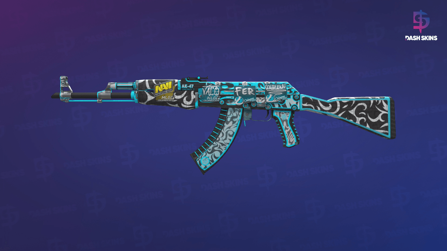 AK-47 | Frontside Misty (Field-Tested) Screenshot Playside