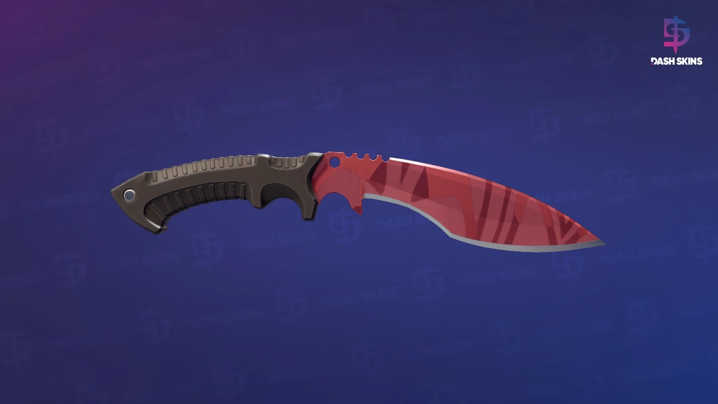 ★ Kukri Knife | Slaughter (Minimal Wear) Screenshot Playside