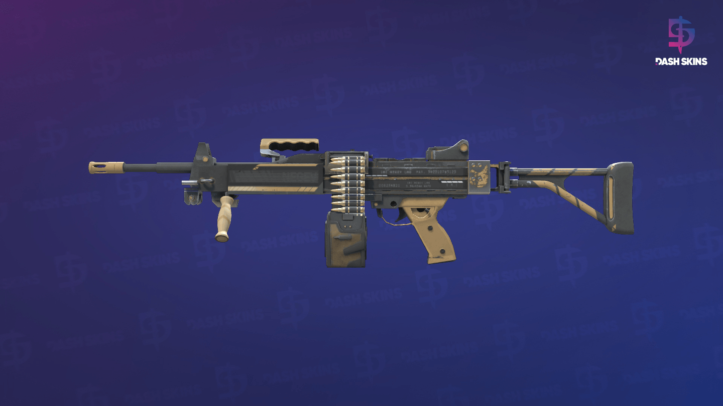 Negev | Desert-Strike (Field-Tested) Screenshot Playside