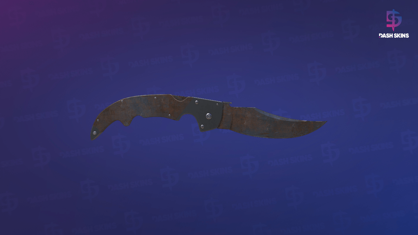 ★ Falchion Knife | Rust Coat (Battle-Scarred) Screenshot Playside
