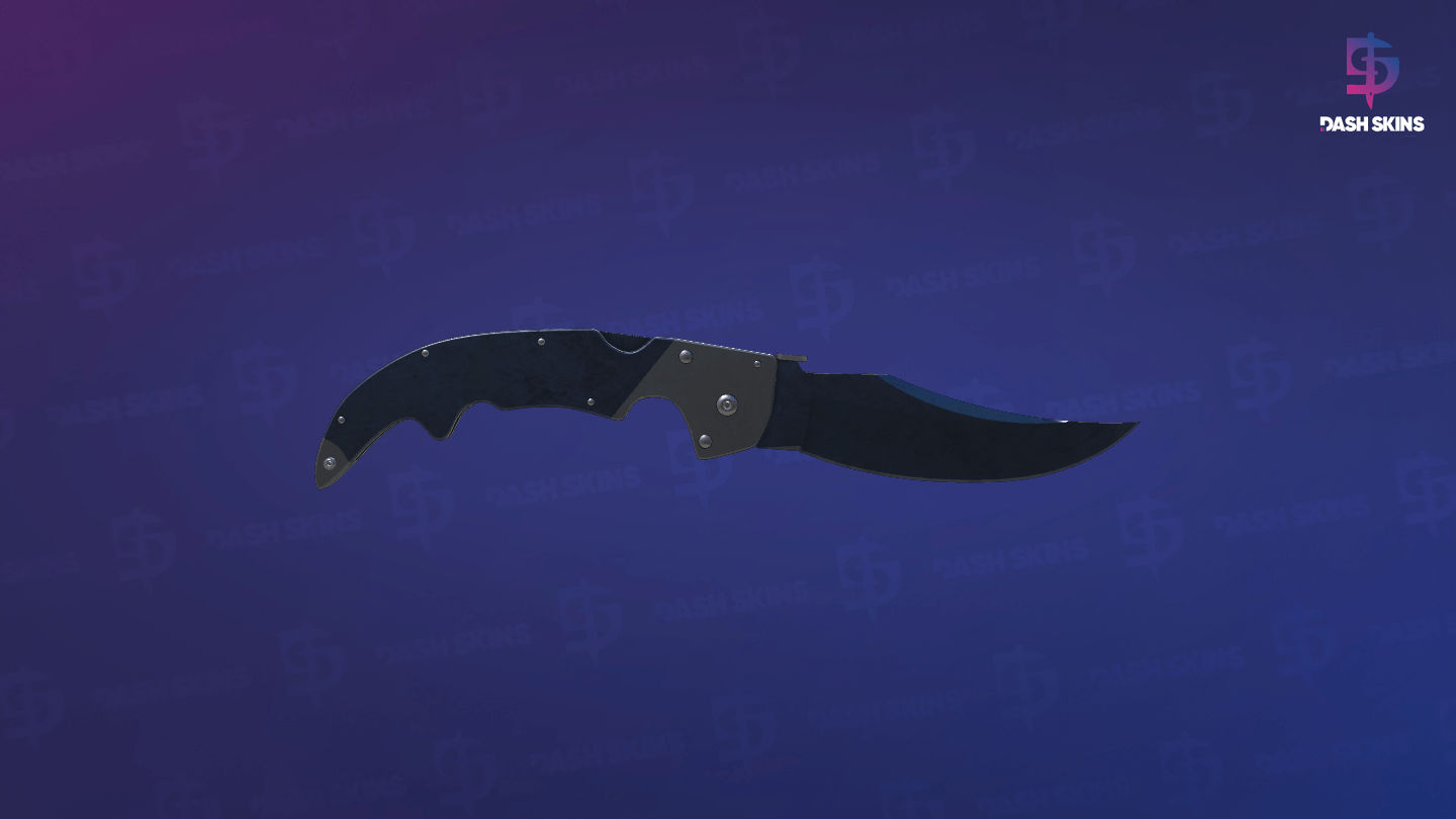 ★ Falchion Knife | Blue Steel (Field-Tested) Screenshot Playside