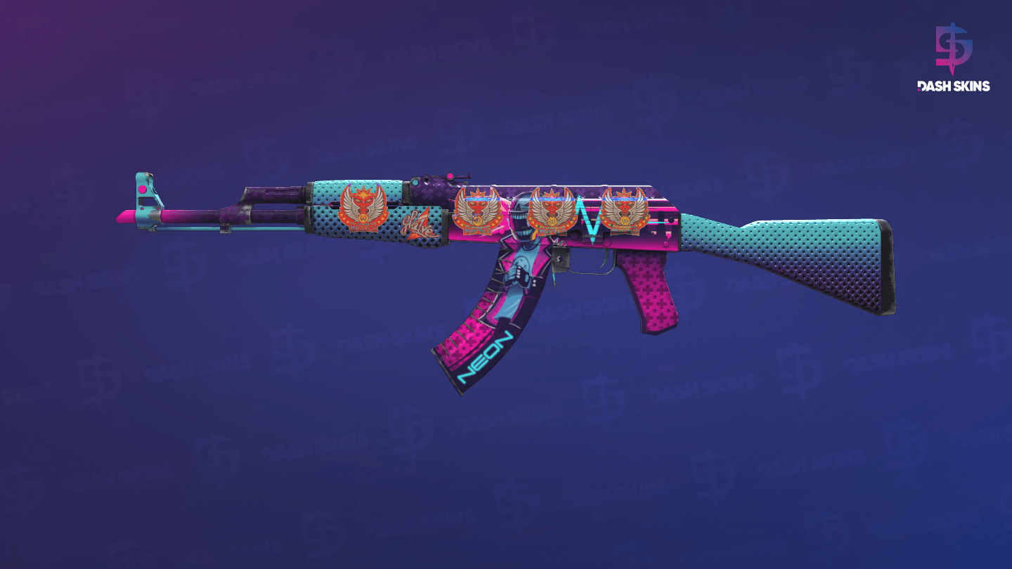 AK-47 | Neon Rider (Minimal Wear) Screenshot Playside