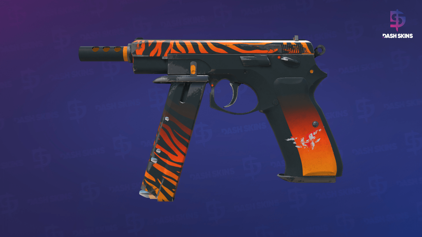 CZ75-Auto | Tigris (Field-Tested) Screenshot Playside