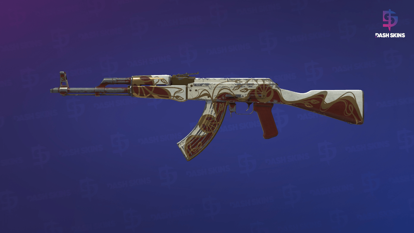 AK-47 | Nouveau Rouge (Well-Worn) Screenshot Playside