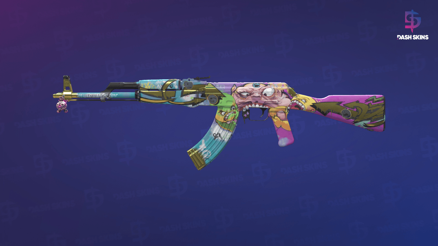 AK-47 | B the Monster (Field-Tested) Screenshot Playside