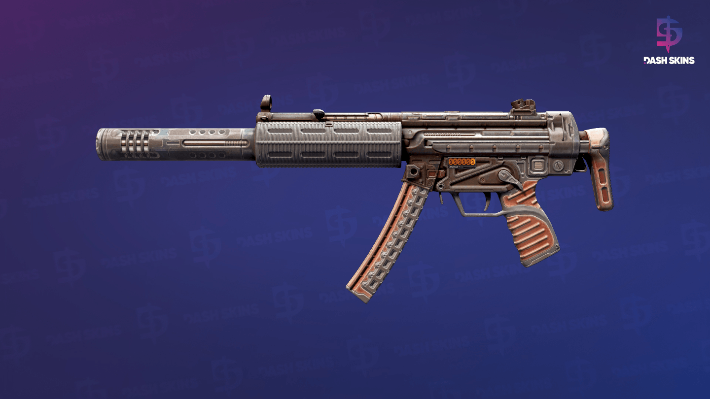 StatTrak™ MP5-SD | Gauss (Battle-Scarred) Screenshot Playside