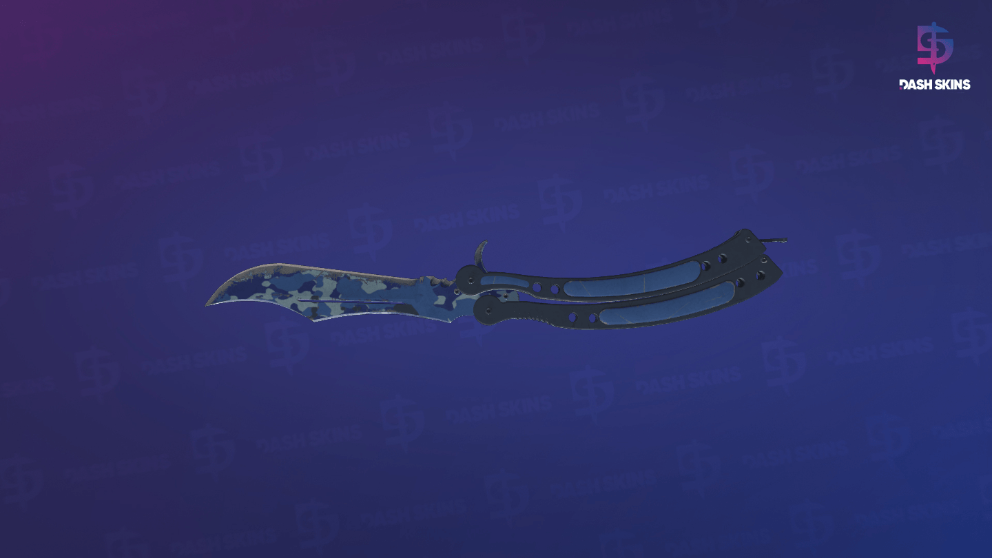 ★ Butterfly Knife | Bright Water (Field-Tested) Screenshot Playside