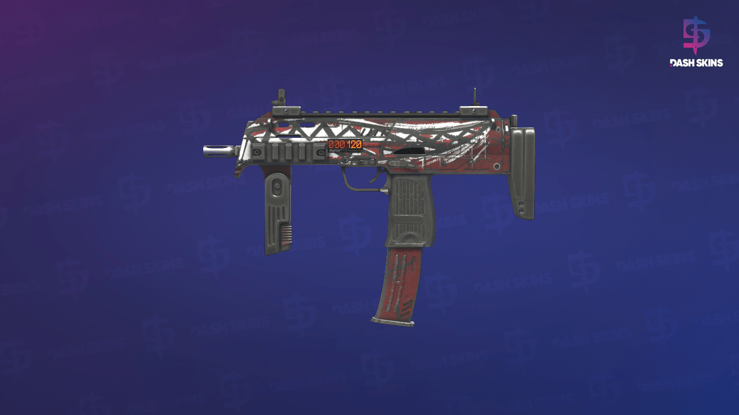 StatTrak™ MP7 | Mischief (Field-Tested) Screenshot Playside