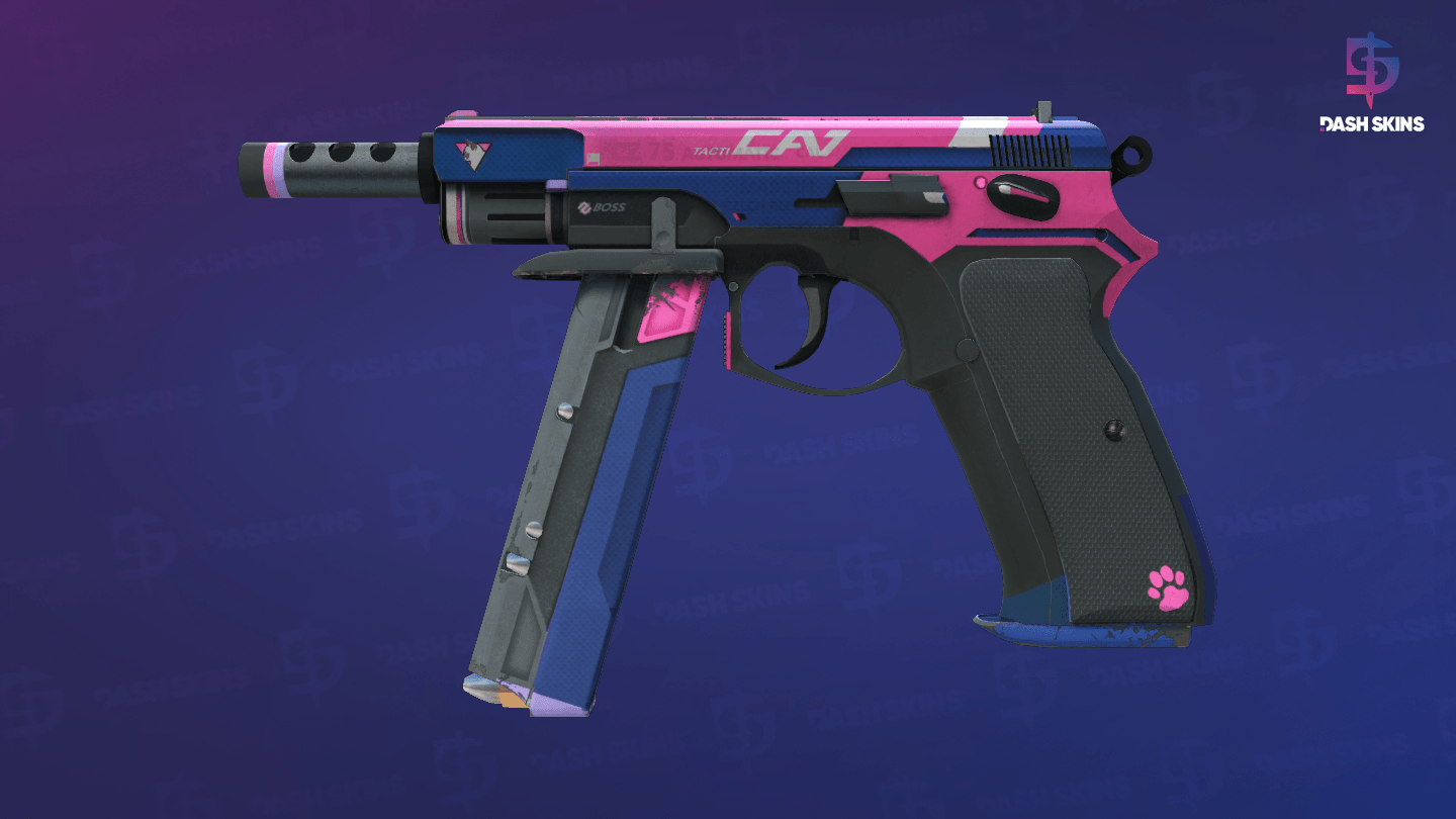 CZ75-Auto | Tacticat (Field-Tested) Screenshot Playside
