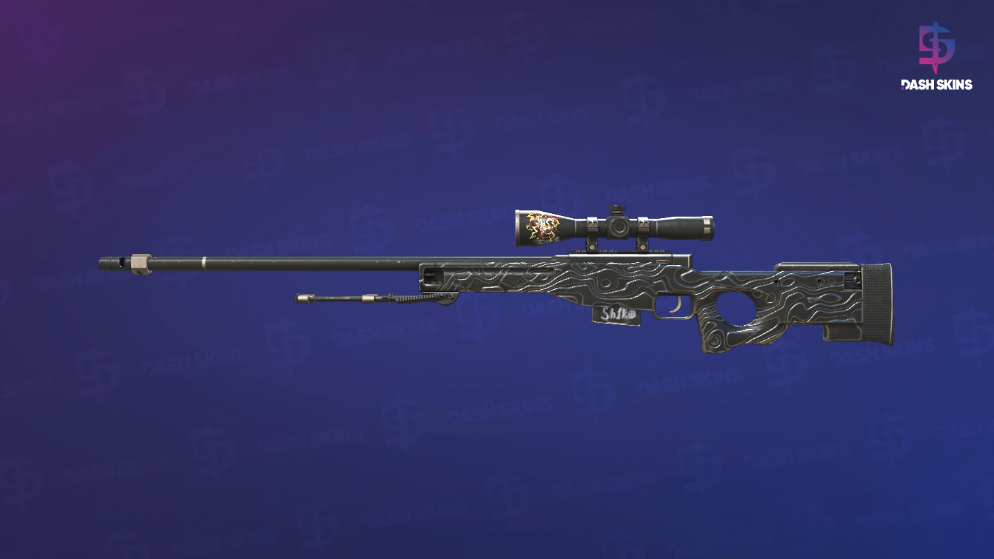 AWP | Black Nile (Minimal Wear) Screenshot Playside