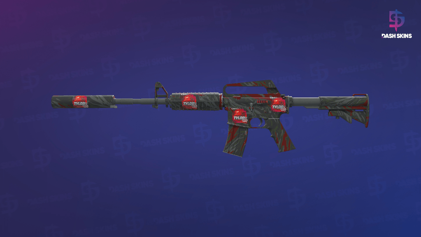 StatTrak™ M4A1-S | Blood Tiger (Minimal Wear) Screenshot Playside