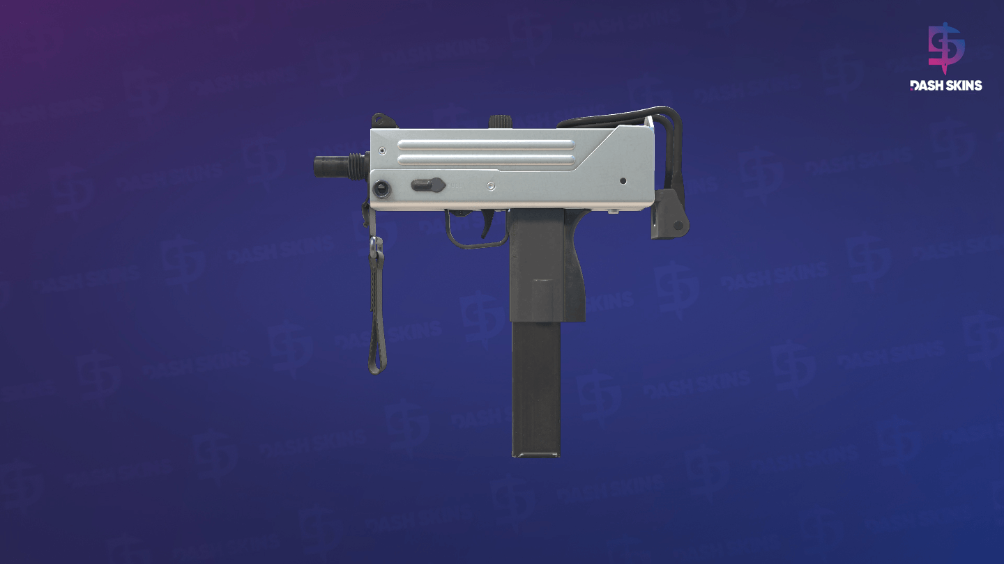MAC-10 | Silver (Factory New) Screenshot Playside