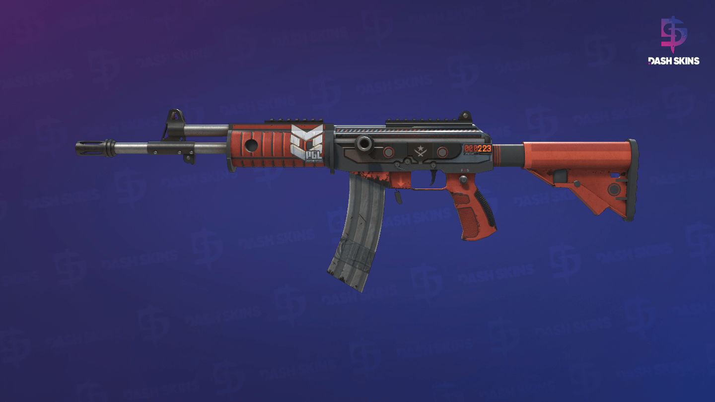 StatTrak™ Galil AR | Firefight (Well-Worn) Screenshot Playside