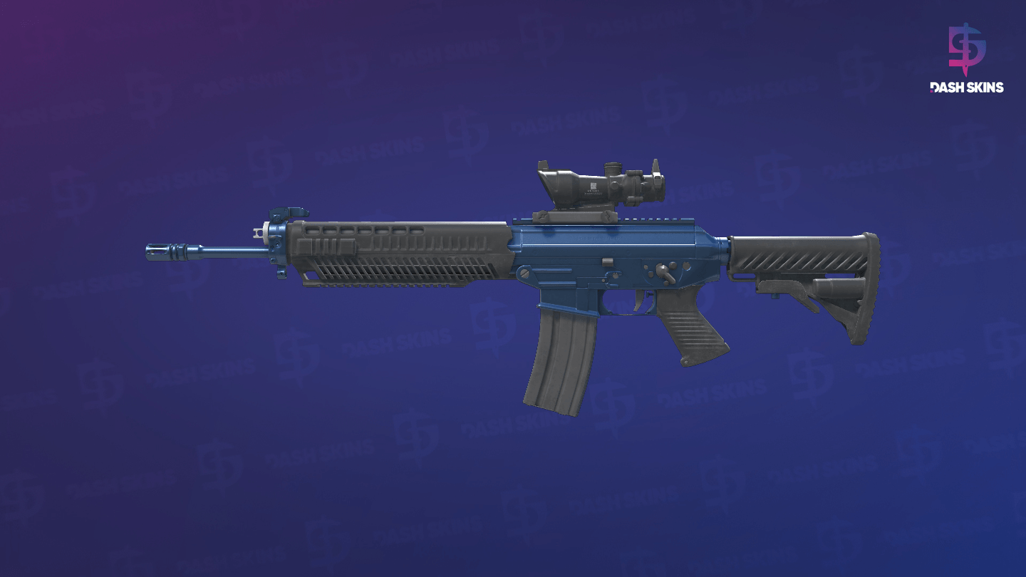 SG 553 | Anodized Navy (Factory New) Screenshot Playside
