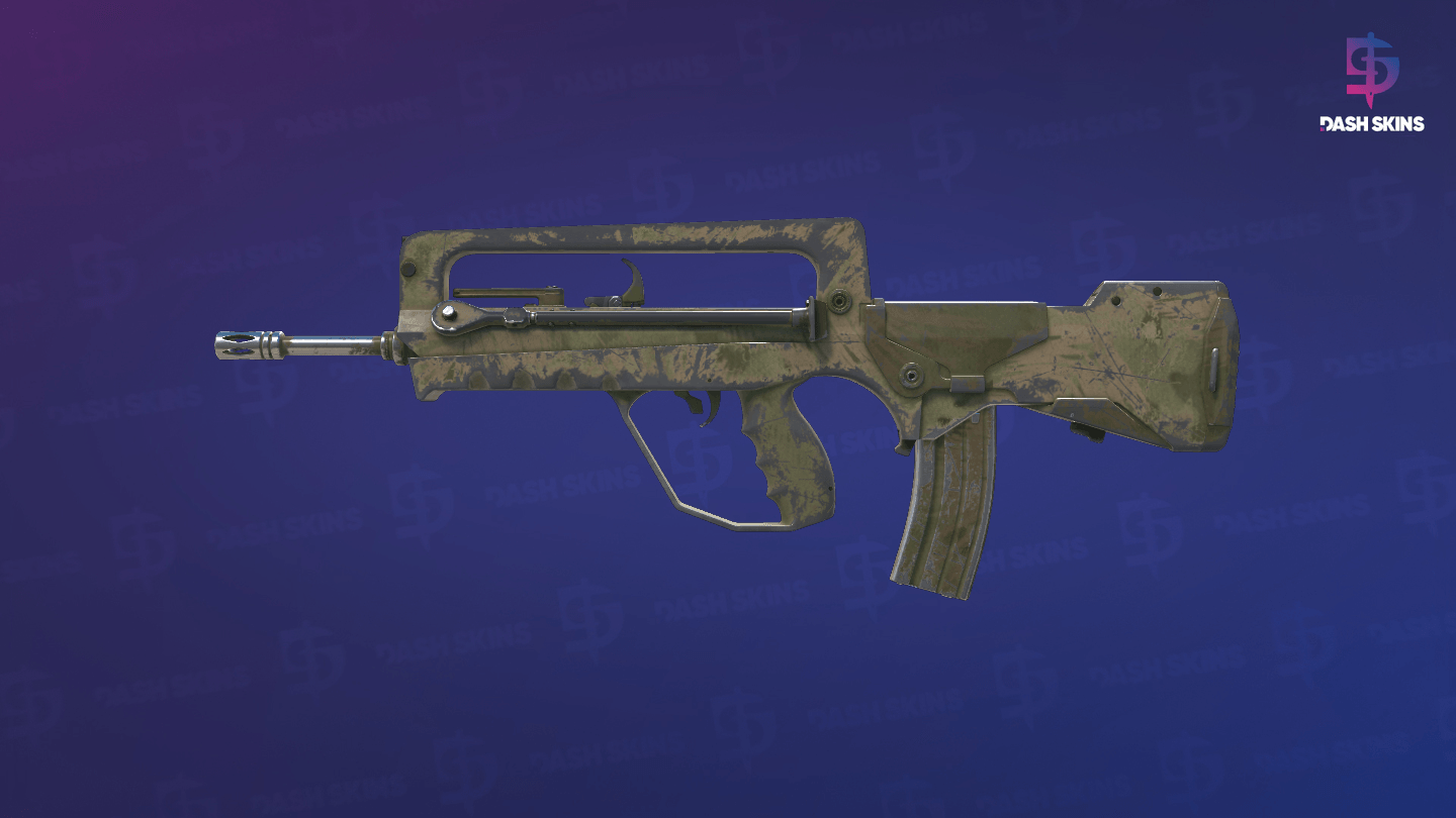 FAMAS | Palm (Battle-Scarred) Screenshot Playside