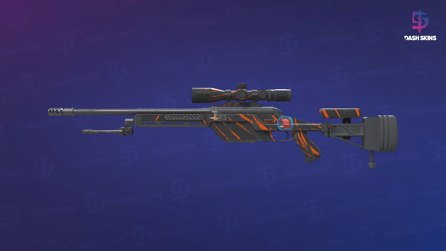 StatTrak™ SSG 08 | Slashed (Field-Tested) Screenshot Playside