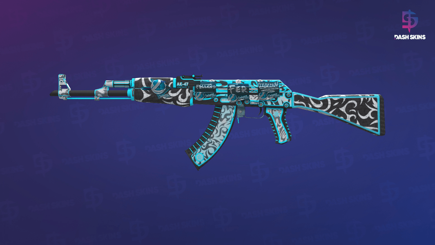 AK-47 | Frontside Misty (Minimal Wear) Screenshot Playside