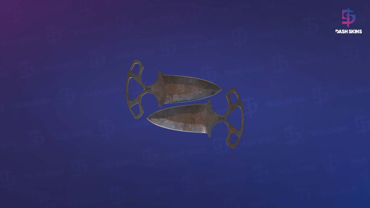 ★ Shadow Daggers | Rust Coat (Battle-Scarred) Screenshot Playside