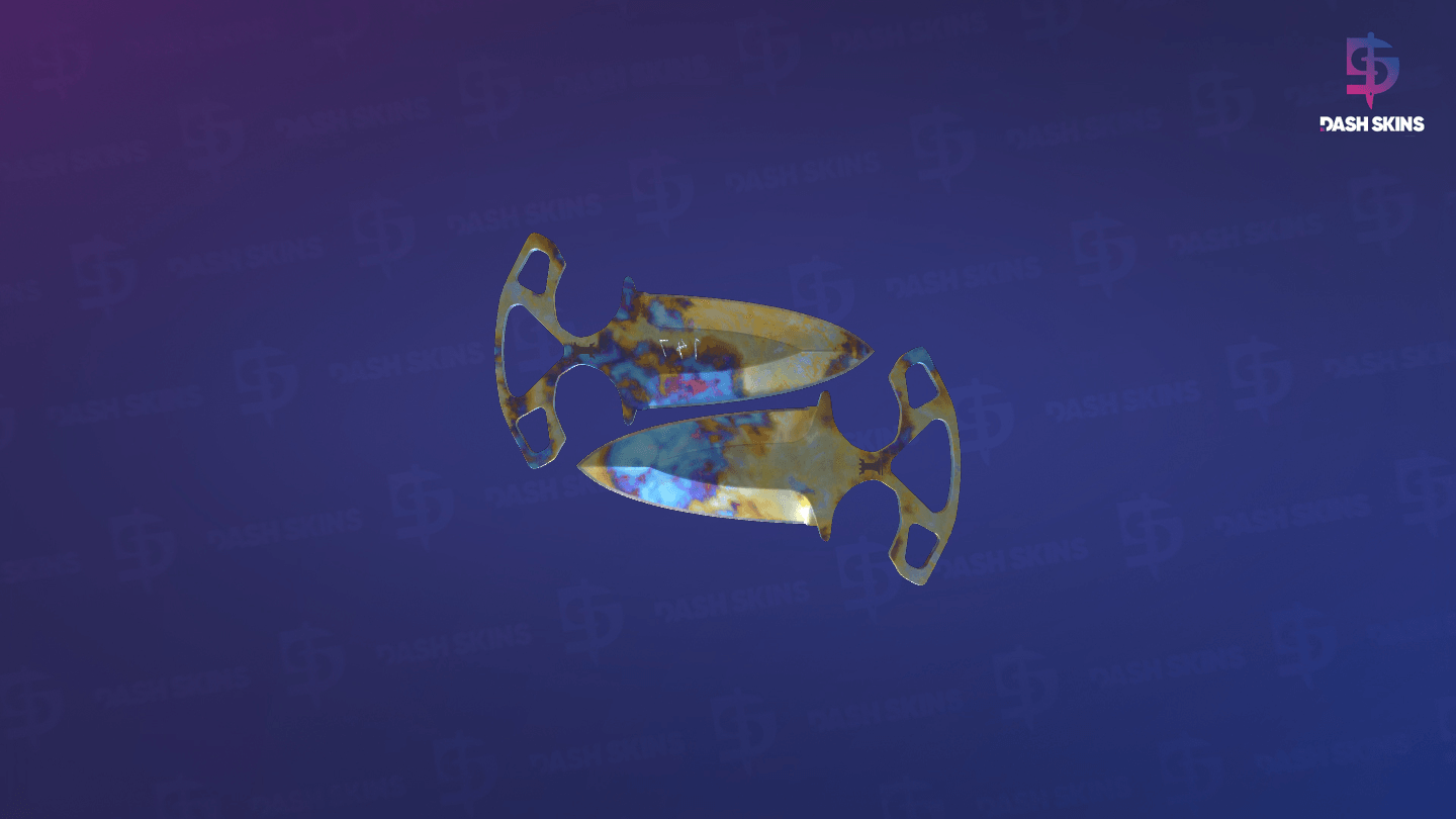 ★ StatTrak™ Shadow Daggers | Case Hardened (Minimal Wear) Screenshot Playside