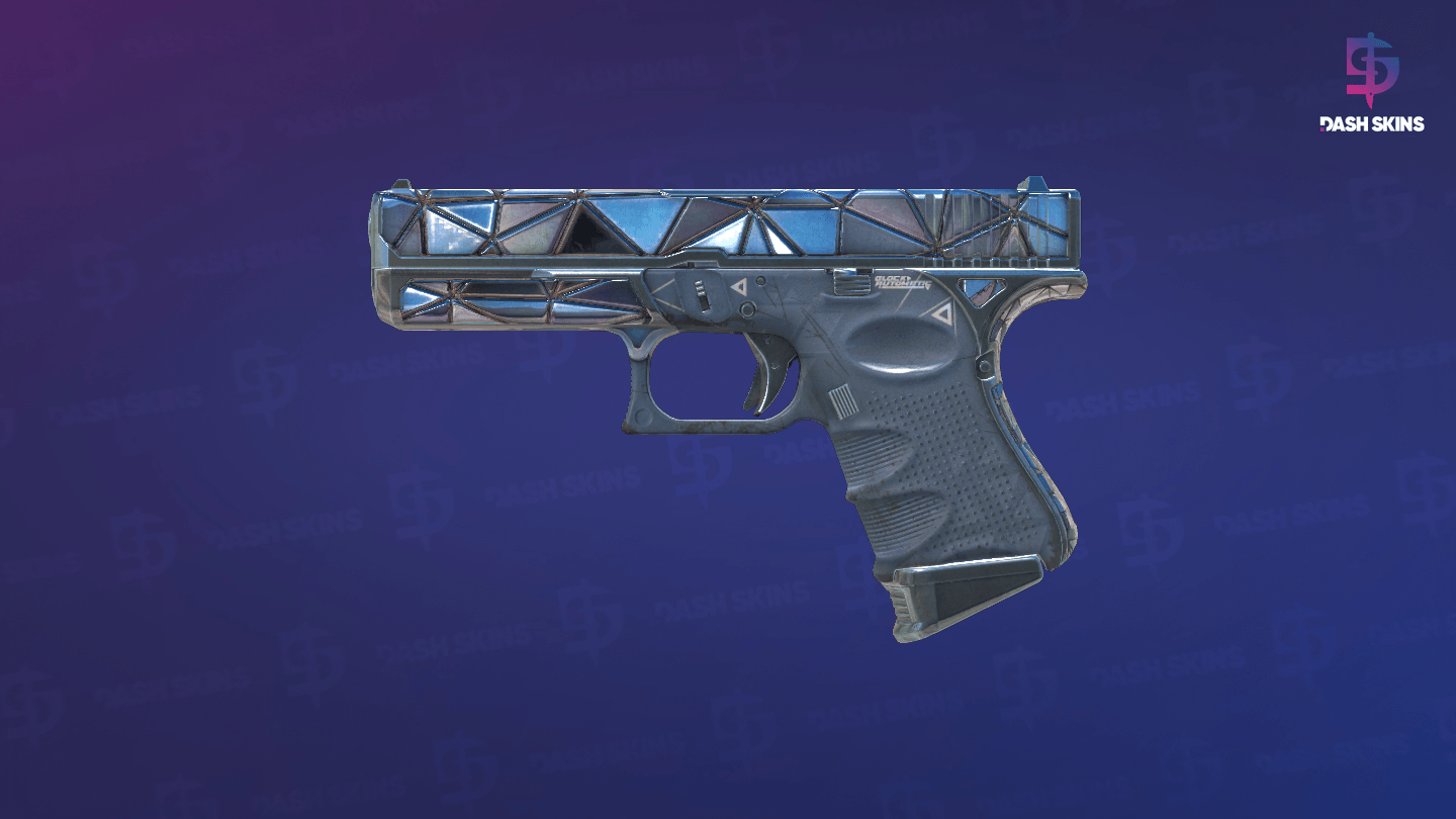 Glock-18 | Mirror Mosaic (Well-Worn) Screenshot Playside