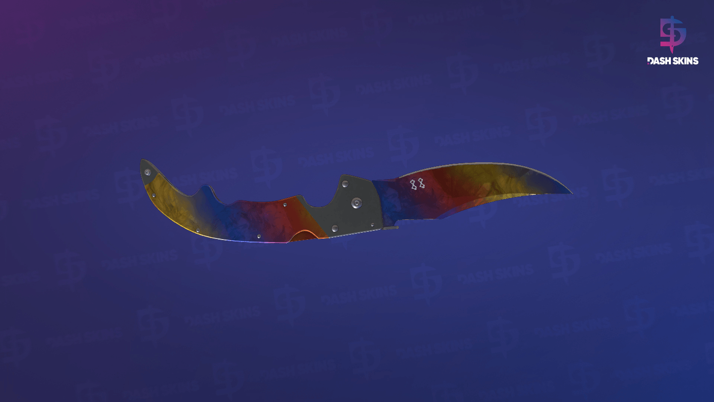 ★ StatTrak™ Falchion Knife | Marble Fade (Factory New) Screenshot Playside
