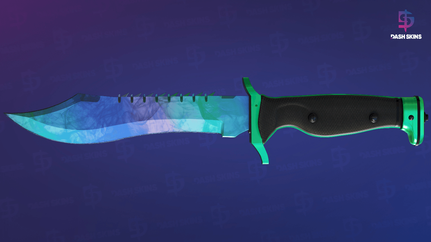 ★ Bowie Knife | Gamma Doppler (Factory New) - Phase 1 Screenshot Playside