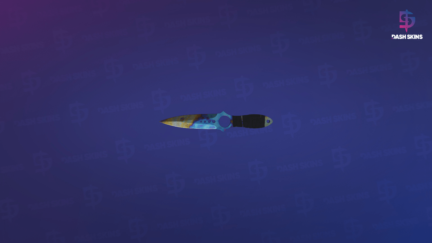 ★ Skeleton Knife | Case Hardened (Well-Worn) Screenshot Playside