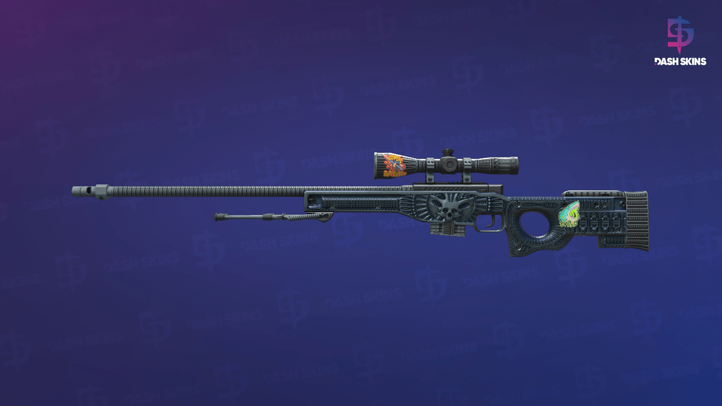 AWP | Exoskeleton (Minimal Wear) Screenshot Playside