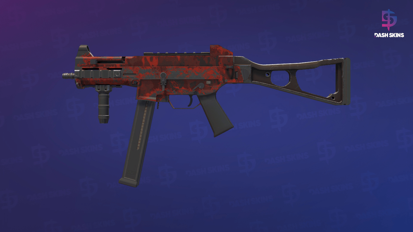 UMP-45 | Full Stop (Well-Worn) Screenshot Playside