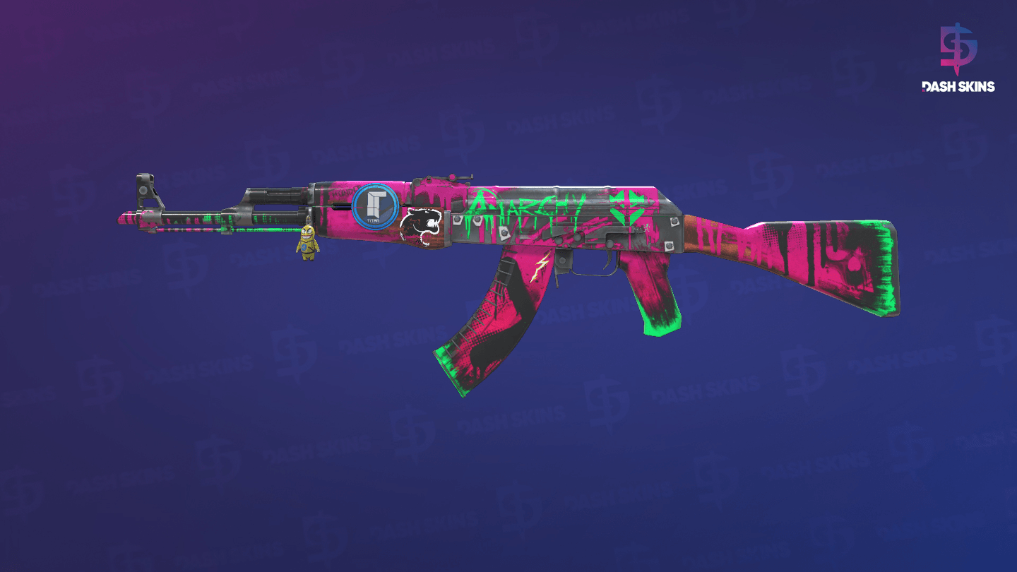 AK-47 | Neon Revolution (Field-Tested) Screenshot Playside
