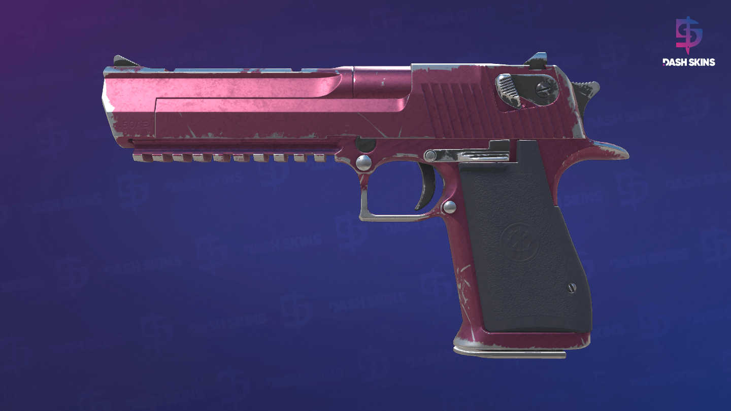 Desert Eagle | Mulberry (Well-Worn) Screenshot Playside