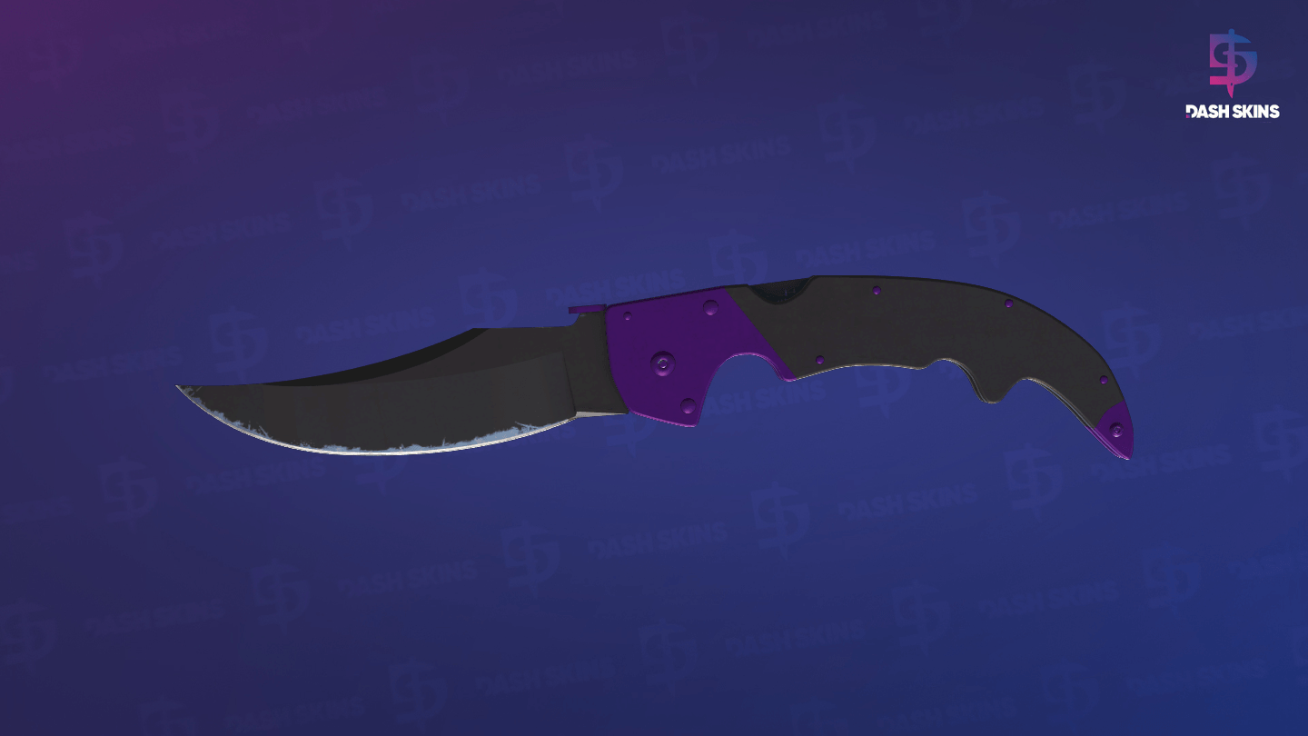 ★ Falchion Knife | Ultraviolet (Field-Tested) Screenshot Playside