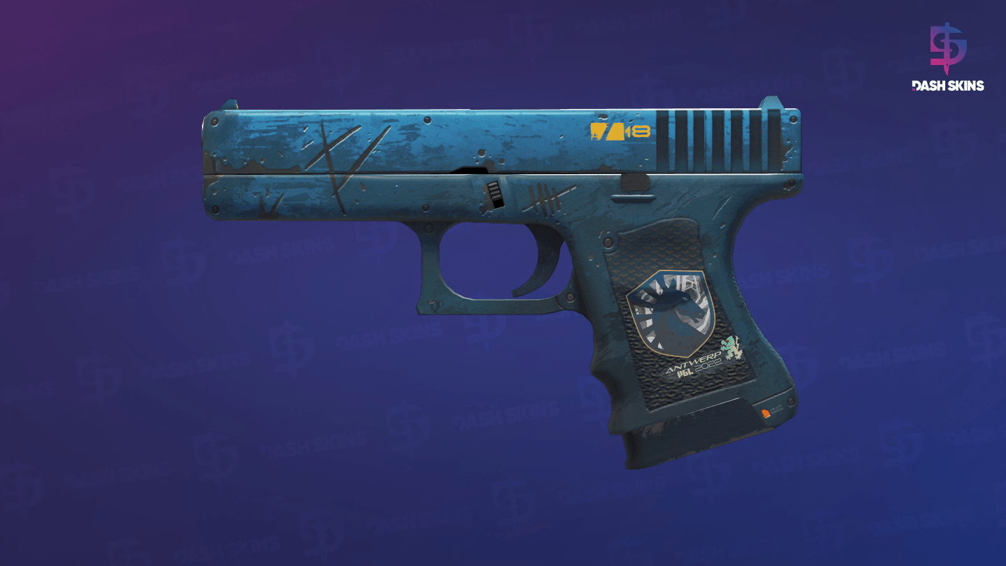 Glock-18 | Off World (Minimal Wear) Screenshot Playside