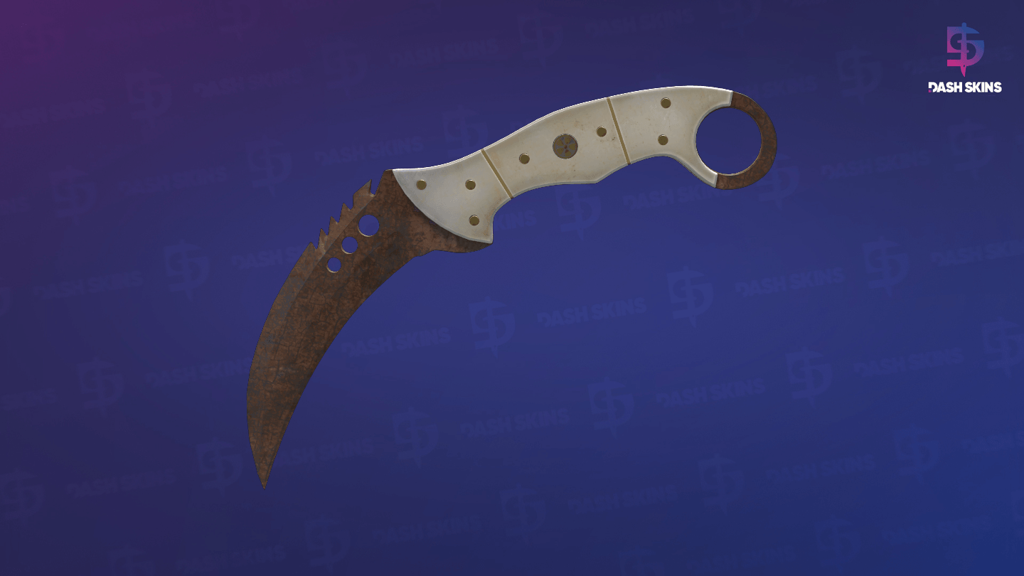 ★ Talon Knife | Rust Coat (Battle-Scarred) Screenshot Playside