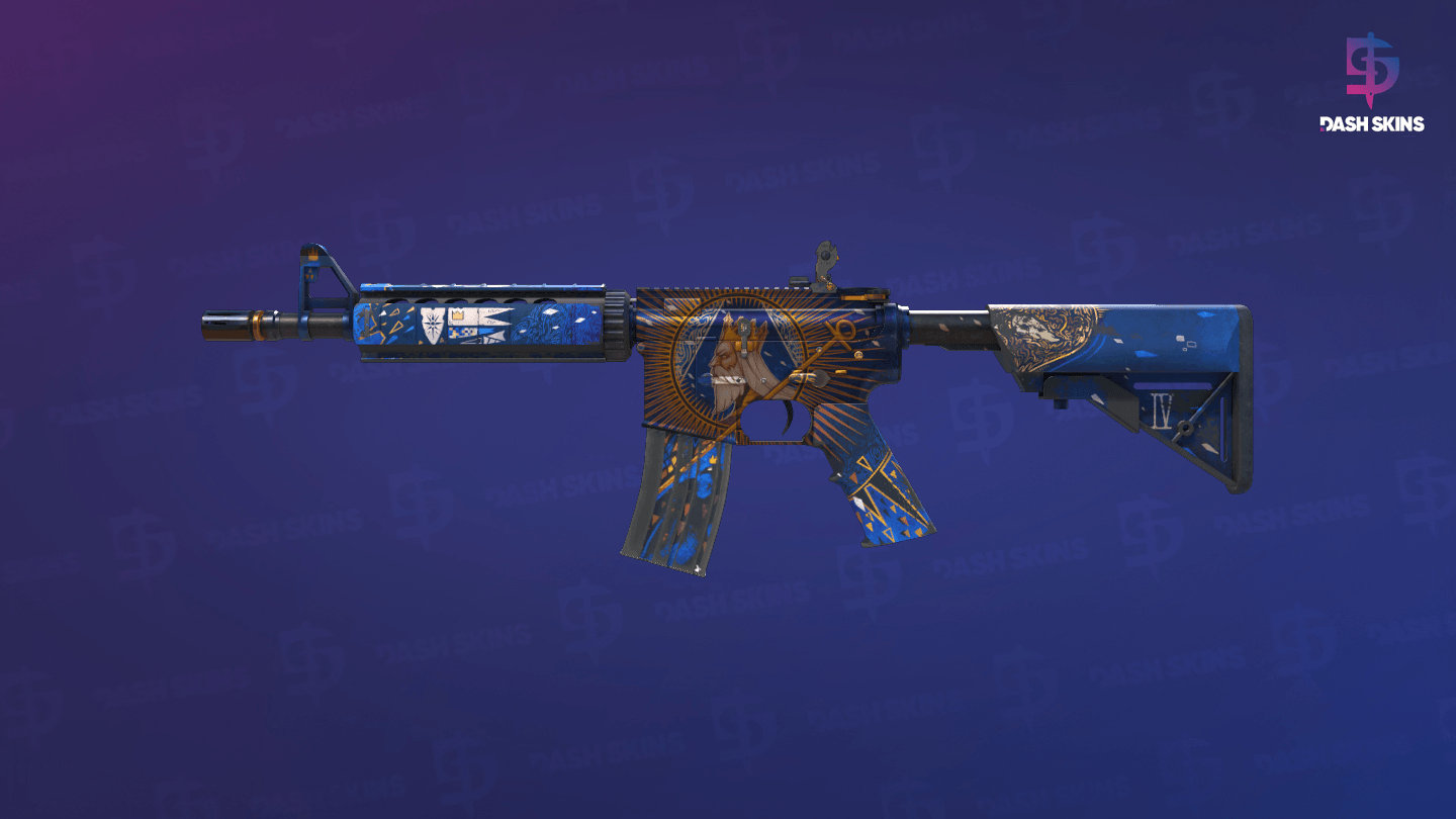 M4A4 | The Emperor (Battle-Scarred) Screenshot Playside