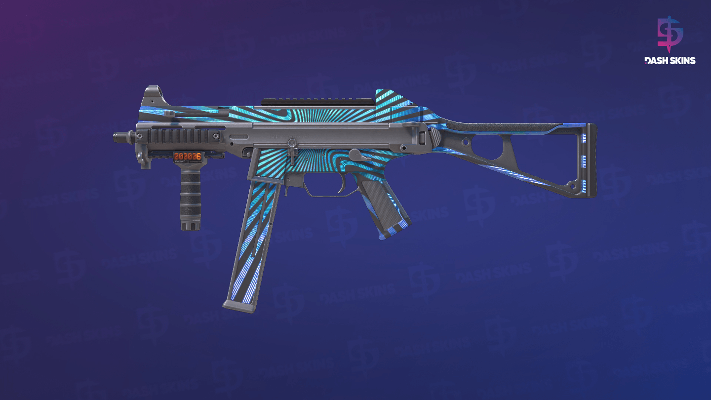 StatTrak™ UMP-45 | Continuum (Minimal Wear) Screenshot Playside