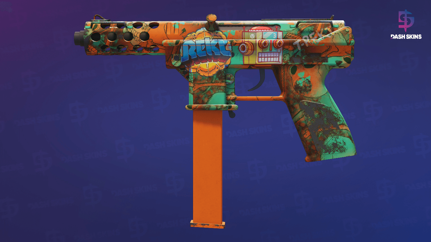 Souvenir Tec-9 | Toxic (Minimal Wear) Screenshot Playside