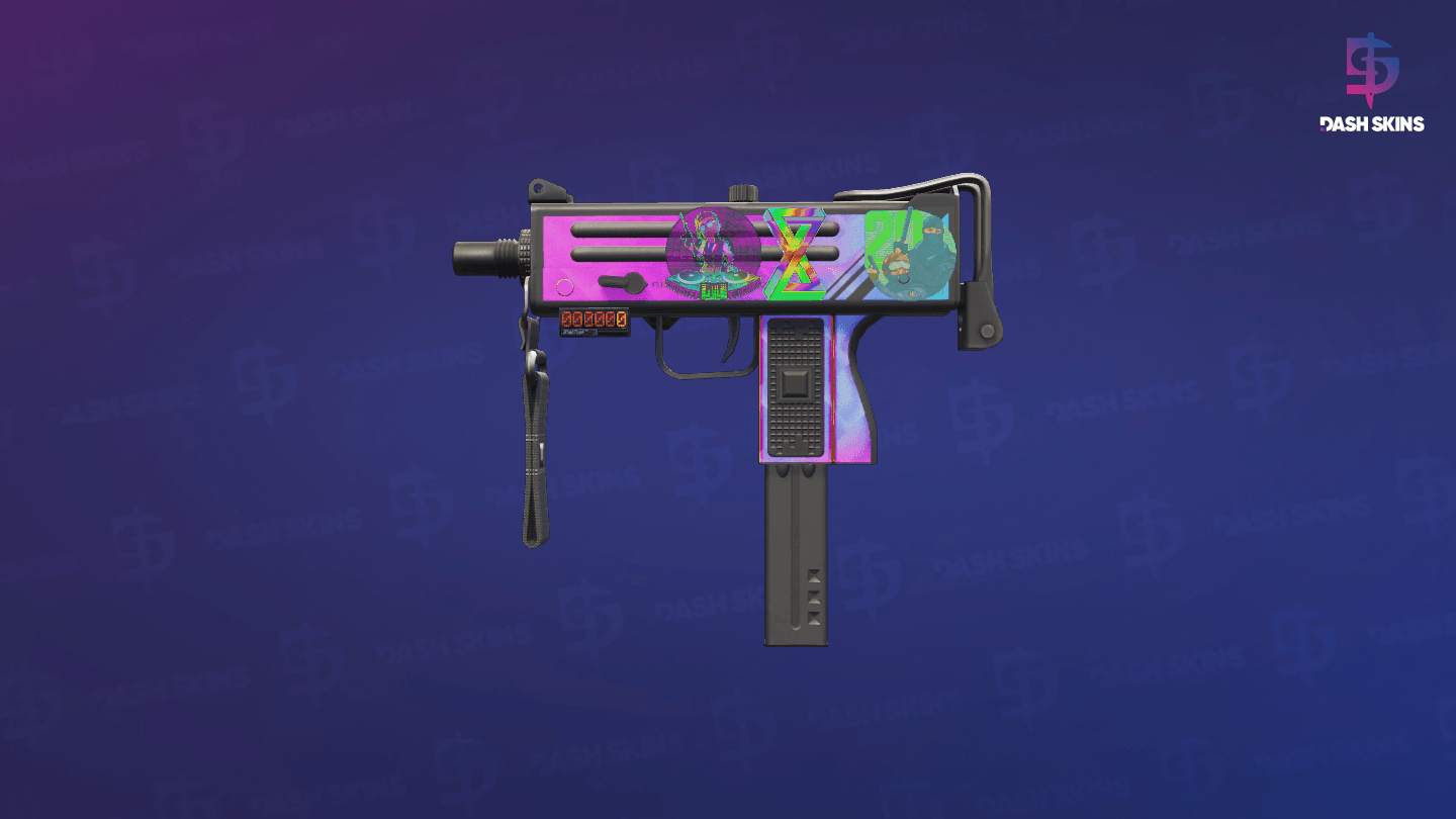 StatTrak™ MAC-10 | Disco Tech (Factory New) Screenshot Playside