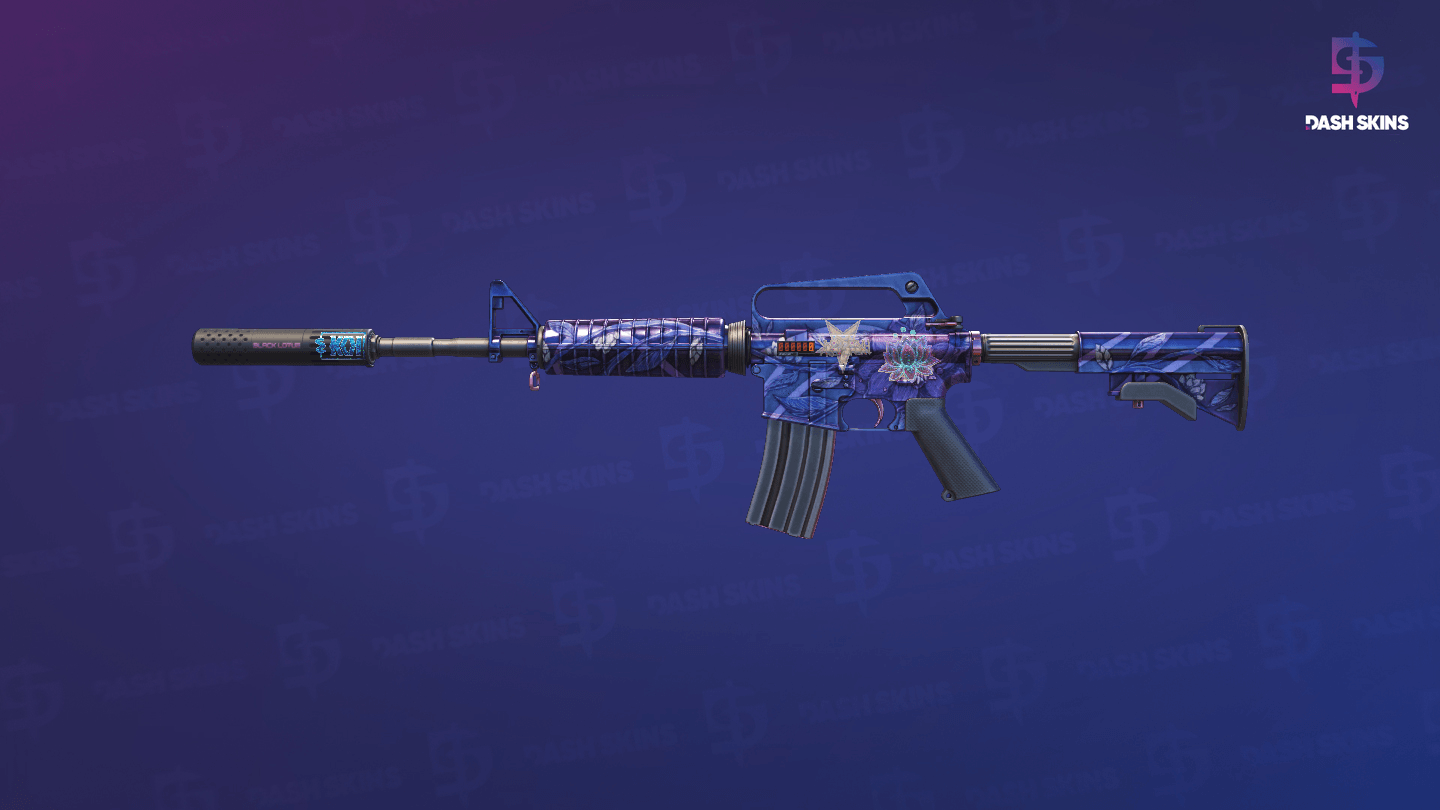 StatTrak™ M4A1-S | Black Lotus (Field-Tested) Screenshot Playside