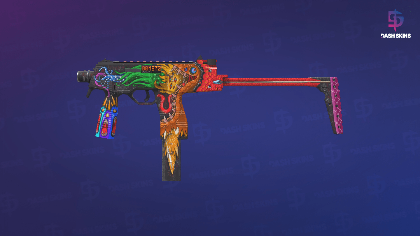 StatTrak™ MP9 | Food Chain (Field-Tested) Screenshot Playside