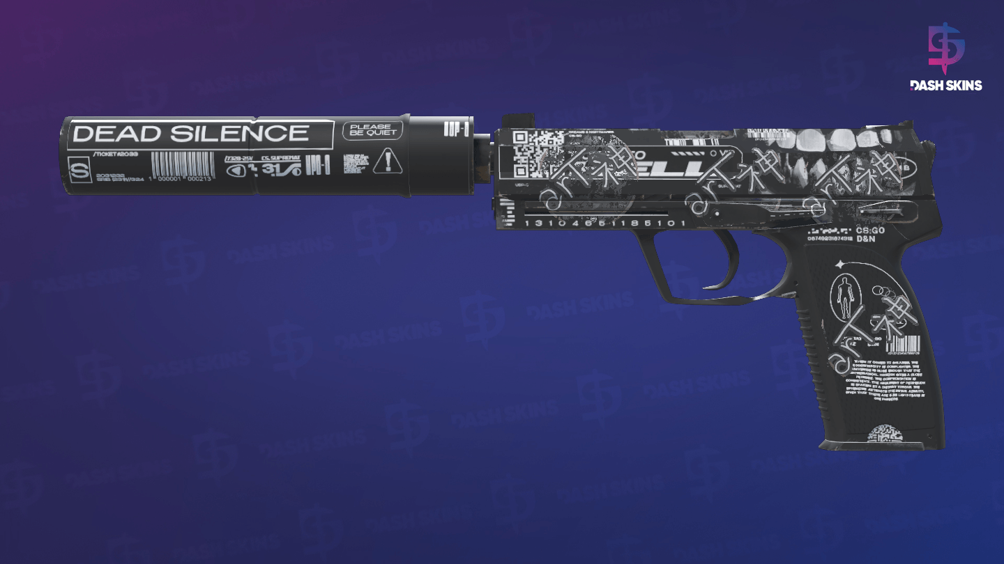 USP-S | Ticket to Hell (Minimal Wear) Screenshot Playside